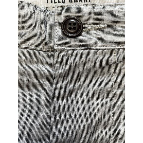 Dockers Pacific Collection 38X29 Gray Check Field Khaki Flat Front Pants NEW - Picture 3 of 10